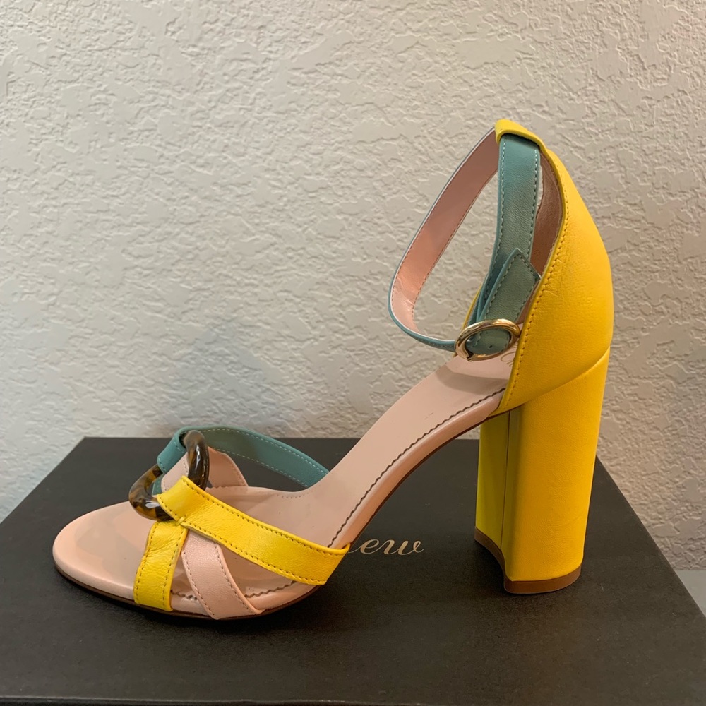 Stella heels colorblock leather tortoise - Picture 2 of 7